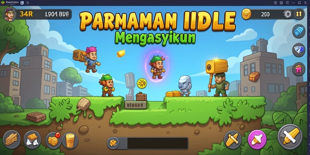 Gameplay menarik dan santai dari 34R yang memikat.
