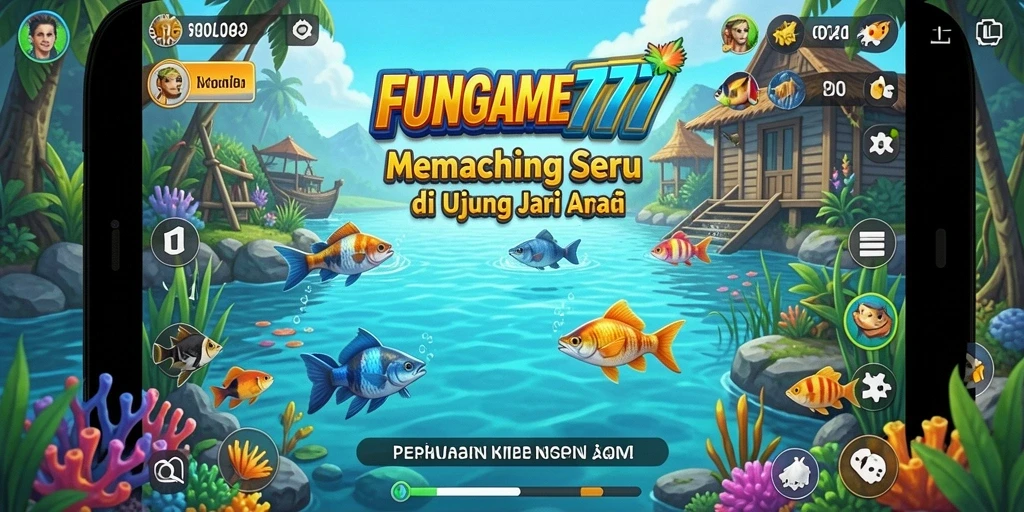 Tangkapan layar FUNGAME777 menampilkan aksi memancing yang mendebarkan.