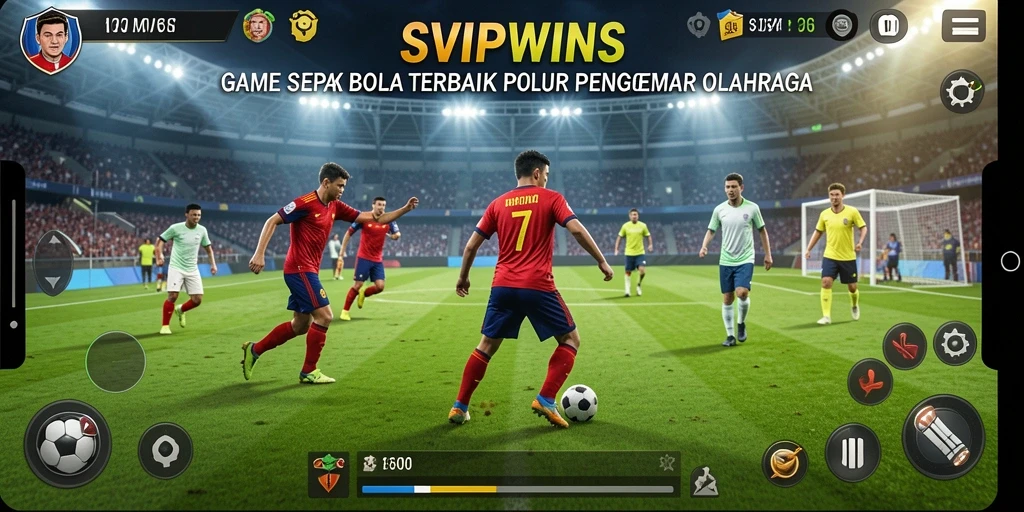 Tangkapan layar dari gameplay SVIPWINS yang menegangkan.