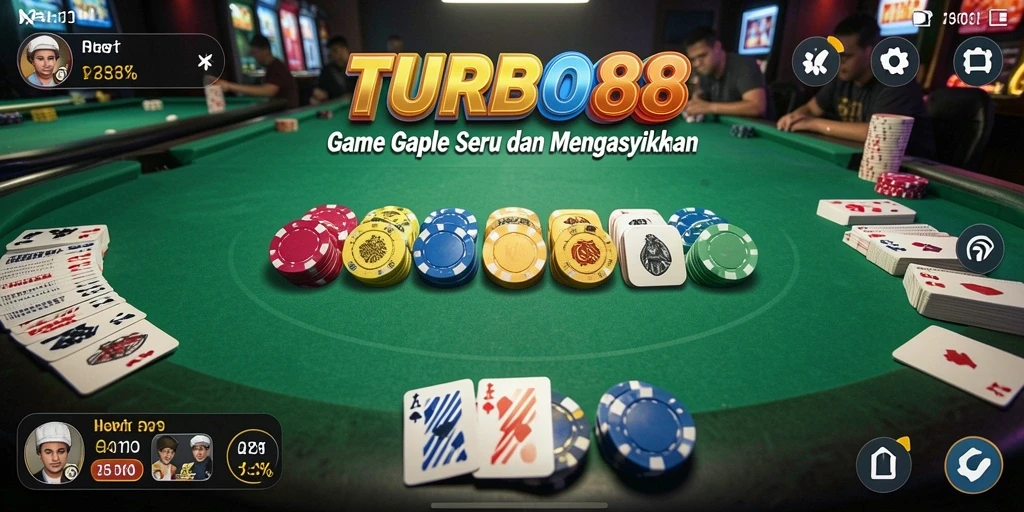 Tampilan gameplay seru dan interaktif dari TURBO88.